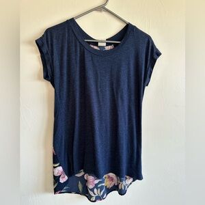 Navy blue women’s shirt